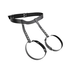 Готический панк кожаный пояс для ног ремень-подвязка пояс необычный костюм для женщин