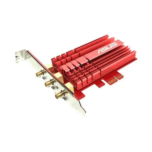 Wi Fi сетевая карта Asus 90IG00R0 BM0G0 AC1900 PCI E|Детекторы Wi-Fi| |
