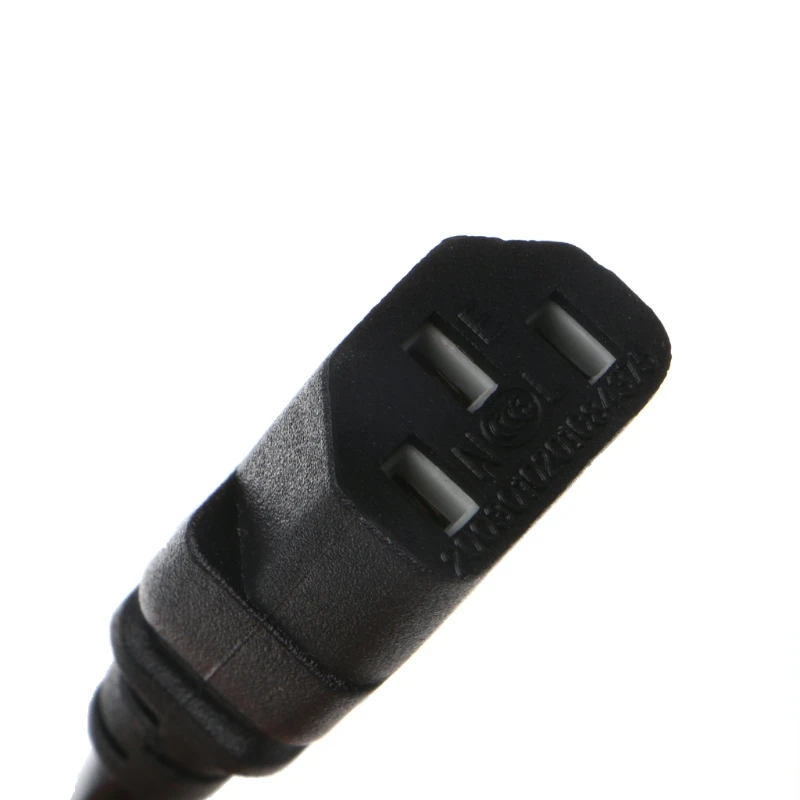 1,5 м C13 IEC 320 Европейский чайник 2 Pin AC круглый штепсельная вилка европейского стандарта Мощность кабель Шнур