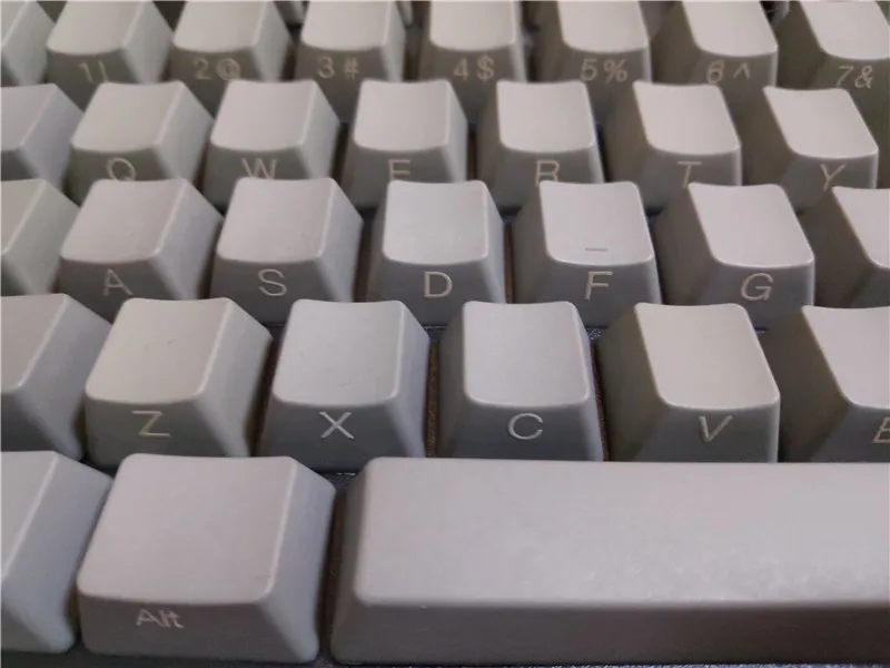 Белый серый PBT keycap набор для механической клавиатуры cherry mx OEM серый keycaps 87 и 104 ANSI