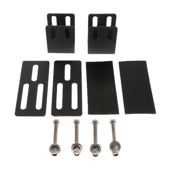 

Pair Car SUV Camper Roof Rack Mount Bracket Clamps LED Work Light Bar Holder