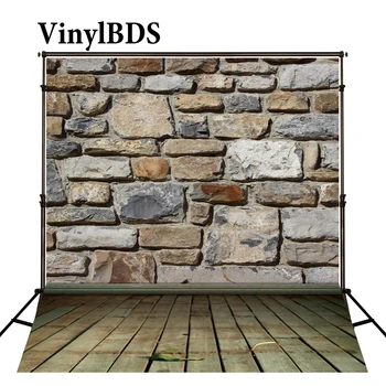 

VinylBDS brick wall background photography stone is land wood floor backdrops fotografia backgrounds for photo