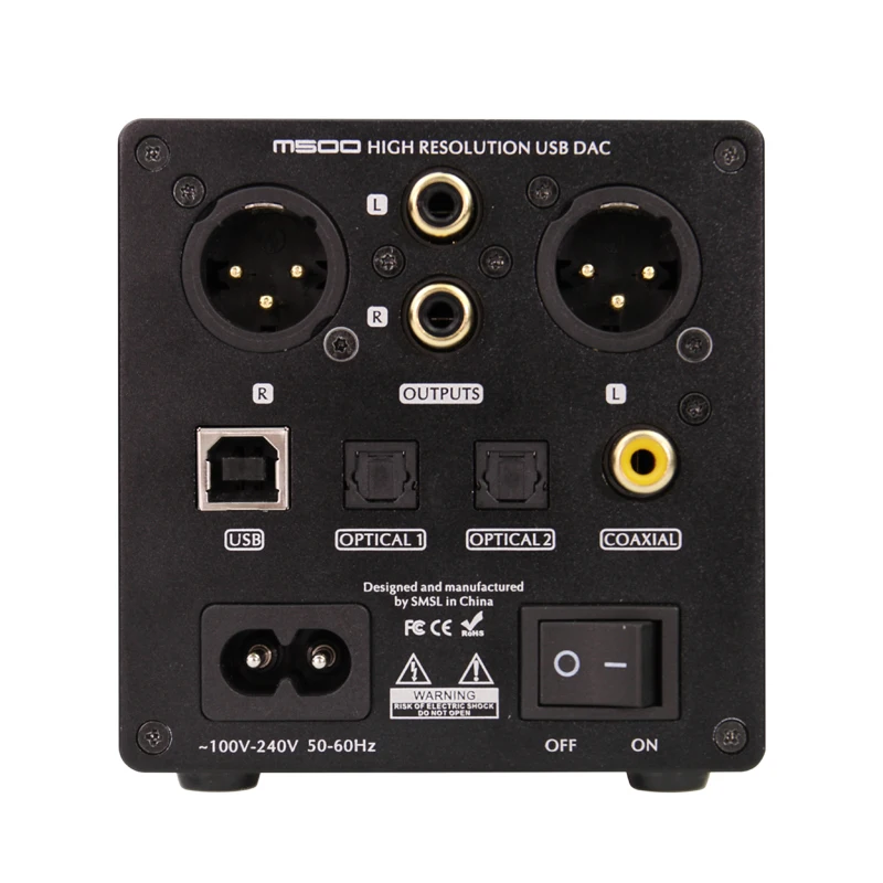 SMSL M500 аудио усилитель и XMOS стандарт поддерживает MQA D/A чип ES9038PRO DoP родной DSD 32 бит/768