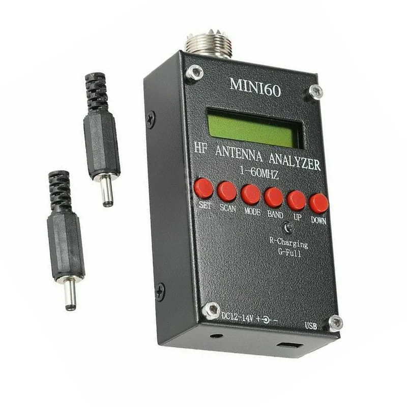 Mini60 Sark100 HF ANT КСВ Антенный Анализатор метр для Bluetooth Android APP Win7 внешний: 12 до 14 вольт постоянного тока, 500 мА