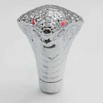 

LED Eyes Snake Lever Manual Cool Styling Car Accessories Universal Auto Gear Shift Knob