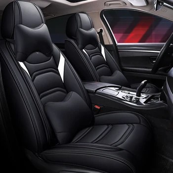 

Full Coverage Eco-leather auto seats covers PU Leather Car Seat Covers for citroen c3 c3 aircross c4 cactus 2012