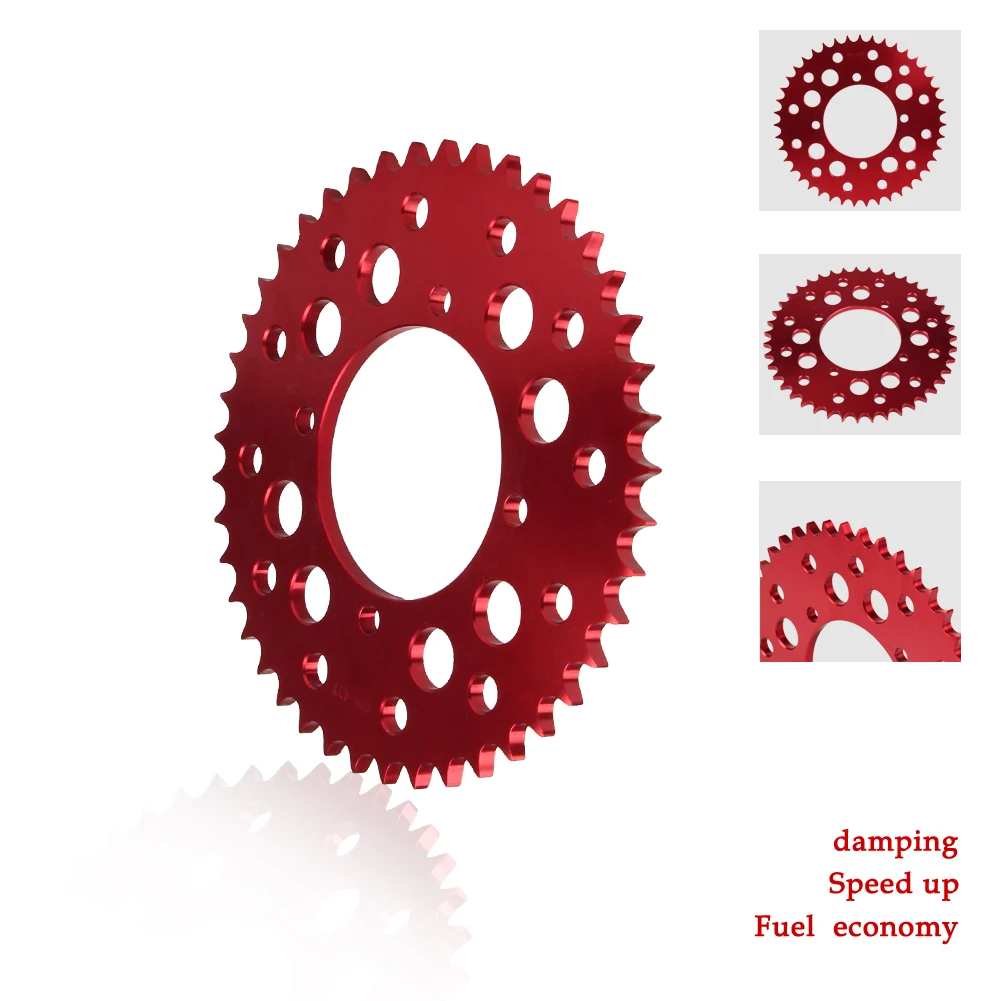 Motorcycle Rear Chain Sprocket 41T 43T For KTM Honda KAYO CRF KLX TTR