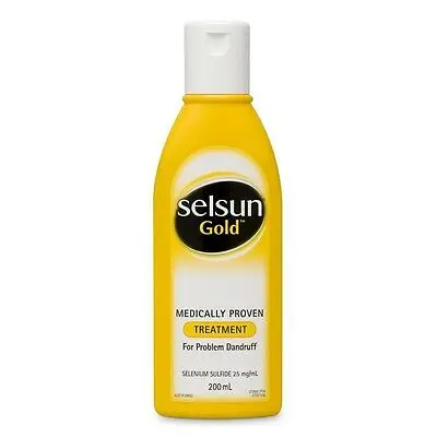 

Selsun Gold Treatment 200mL Medically Proven Treatment For Dandruff Control