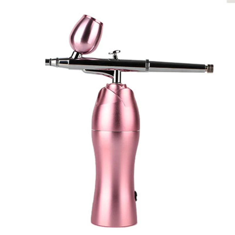 2020 Hot Sell Beauty Instrument Portable Nano High-Pressure Vacuum Sprayer Facial Oxygen Injection  For Home Use stainless steel fat transplantation suction 3 way valve nano fat adapter syring metal cap liposuction instrument