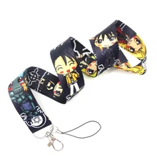 Lanyard Anime FULLMETAL ALCHEMIST Neck Strap Lanyards For Keys ID Card Gym Mobile Phone Straps Badge Holder DIY Hang Rope Lariat