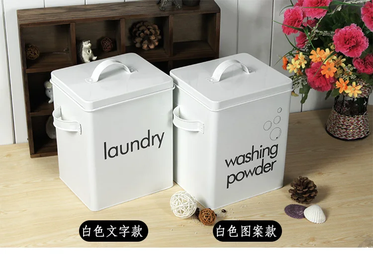 5L simple washing powder bucket storage box kitchen storage box thickening portable insect storage bucket ZP8071552