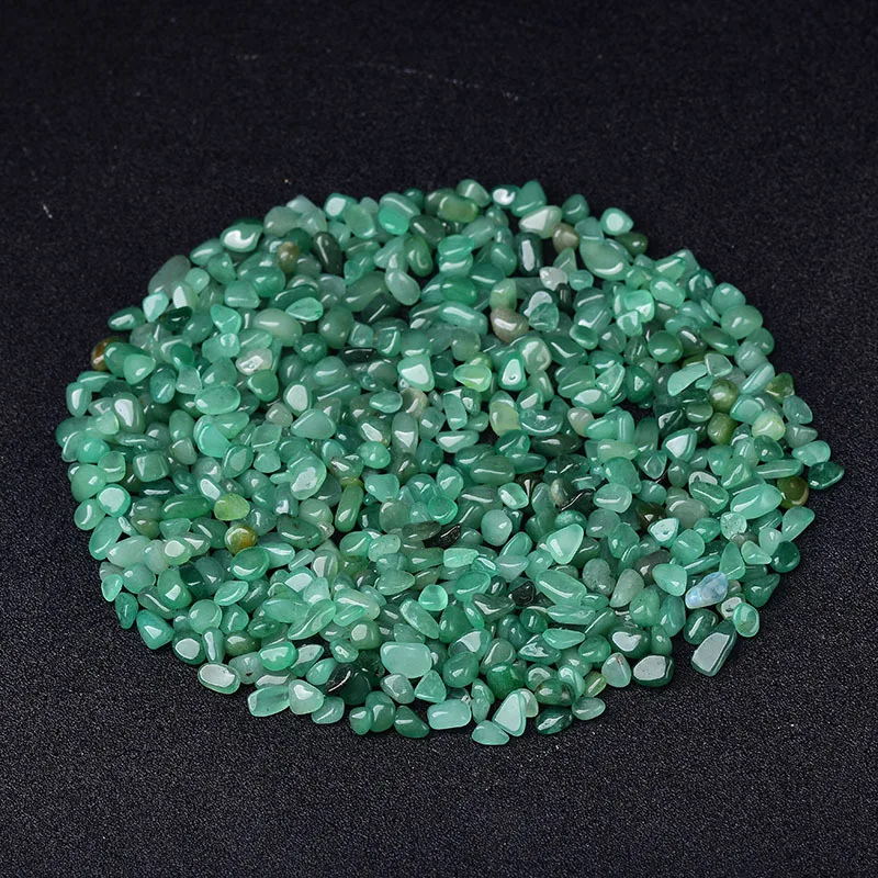 100g 4 Sizes Emerald Green Natural Mixed Quartz Crystal Stone Rock Gravel Specimen Tank Decor Natural Stones And Minerals