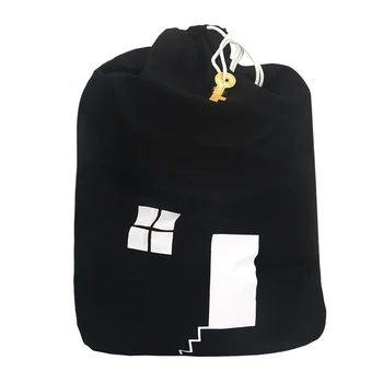 

Storage Decoration Cotton Small House Clothes Cubic Sundries Mommy Bag Drawstring Kids