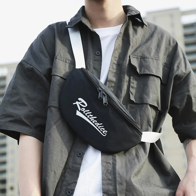 

Popular Brand Chest Pack Men Crossbody Bag New Style Hip Hop Sports Casual Trendy Bag Street Fashion & Sports Wallet Women's