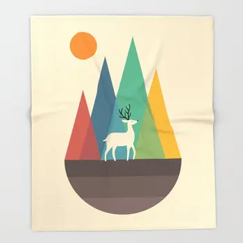 

Reindeer Blanket Cute Design Step Of Autumn Blankets and Throw Blanket for Beds Christmas Decorations for Home 150x200