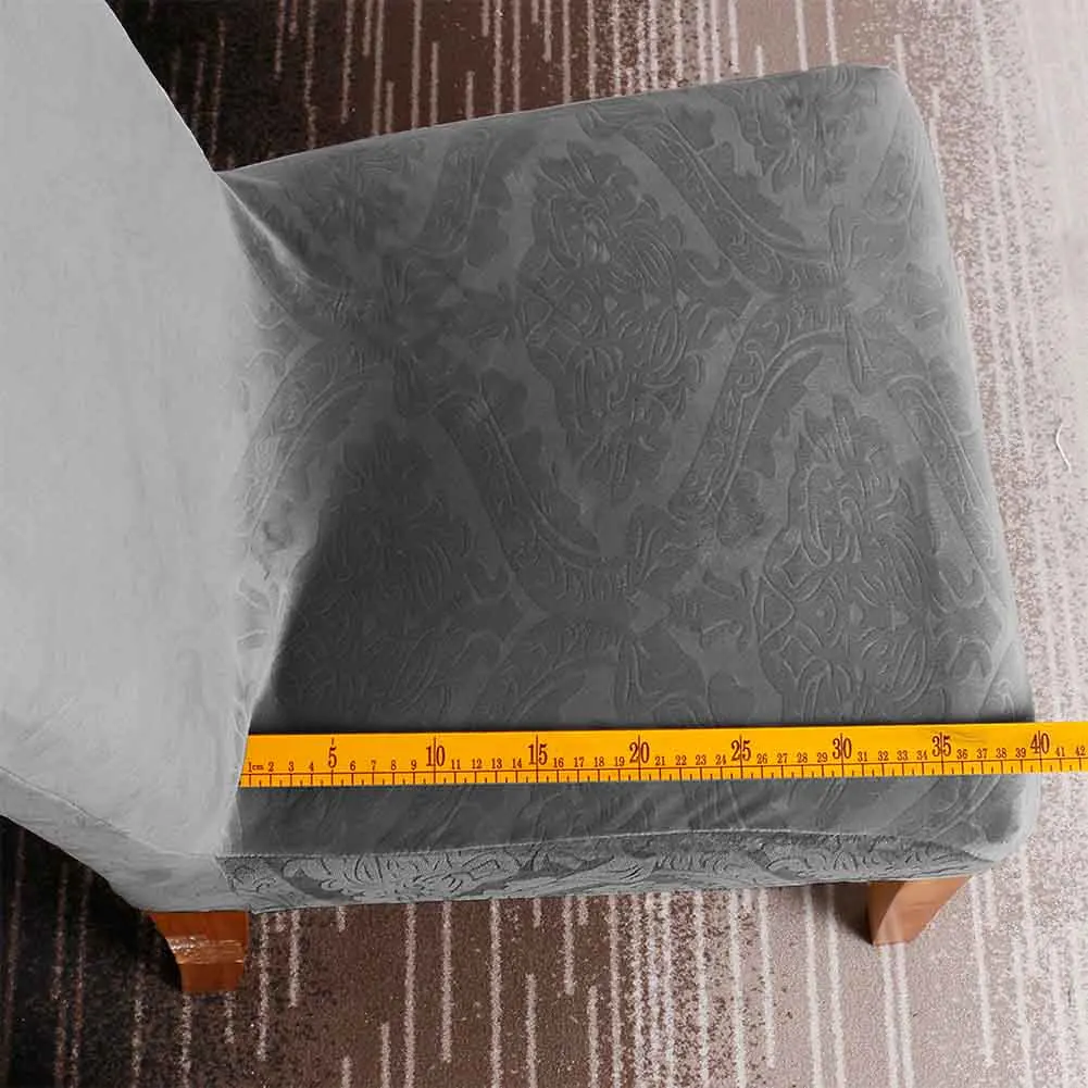Свадебная вечеринка 3D эффект столовая тиснение чехол на стул сиденье утолщенный отель стрейч эластичный защитный декоративный банкет