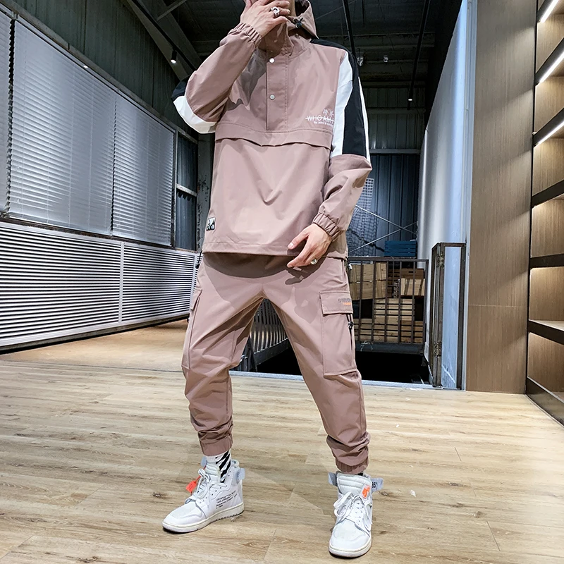 Tracksuit Men Casual Mens Set Clothing Fashion Sportswear Men's Sets Hooded Pullovers Jacket Clothes Man 2020 New Dropshipping Tracksuit Men Casual Mens Set Clothing Fashion Sportswear Men's Sets Hooded Pullovers Jacket Clothes Man 2020 New Dropshipping