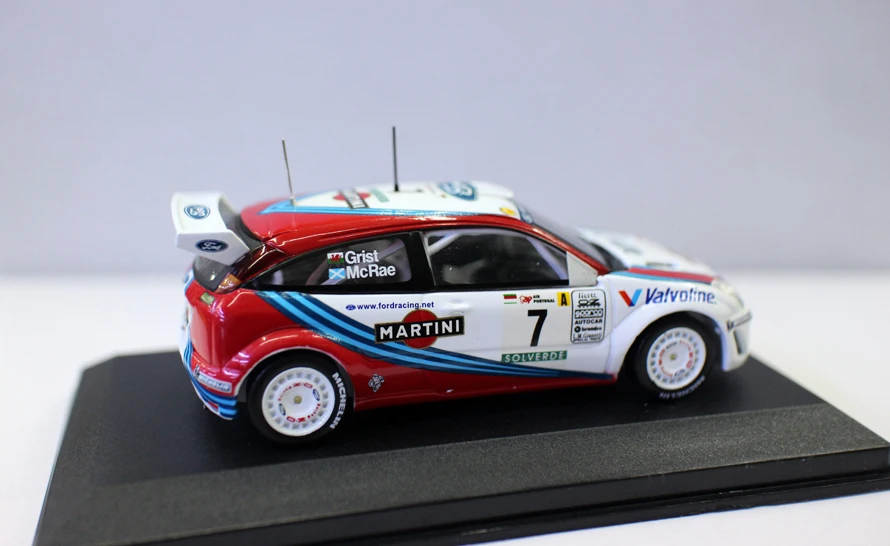 Версия 1/43 новинка специальный металлический автомобиль для ралли из литого под