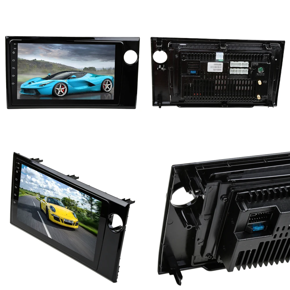 Sinosmart Android 8,1 2Din ips/QLED 2.5D экран автомобильный gps радио навигационный плеер для Honda BRV
