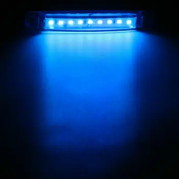 

W/ 40 Screws Lights 20X Blue LED Clearance Side Marker Lights Waterproof