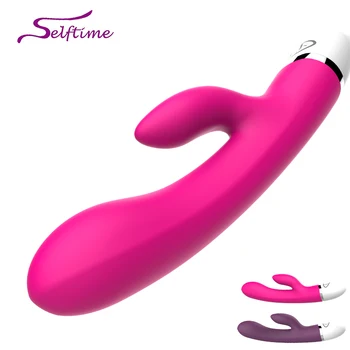 Female G Spot Rabbit Silicone Vibrator Orgasm Adult Toys USB Charging Powerful Masturbation Sex Toy for Women adult Sex product 1