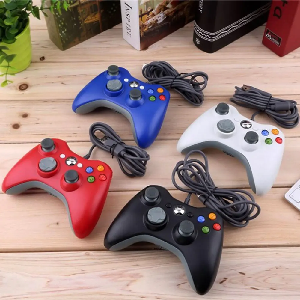 Проводной USB геймпад игровой джойстик контроллер для Xbox 360 ПК Windows 7 XP видеоигр