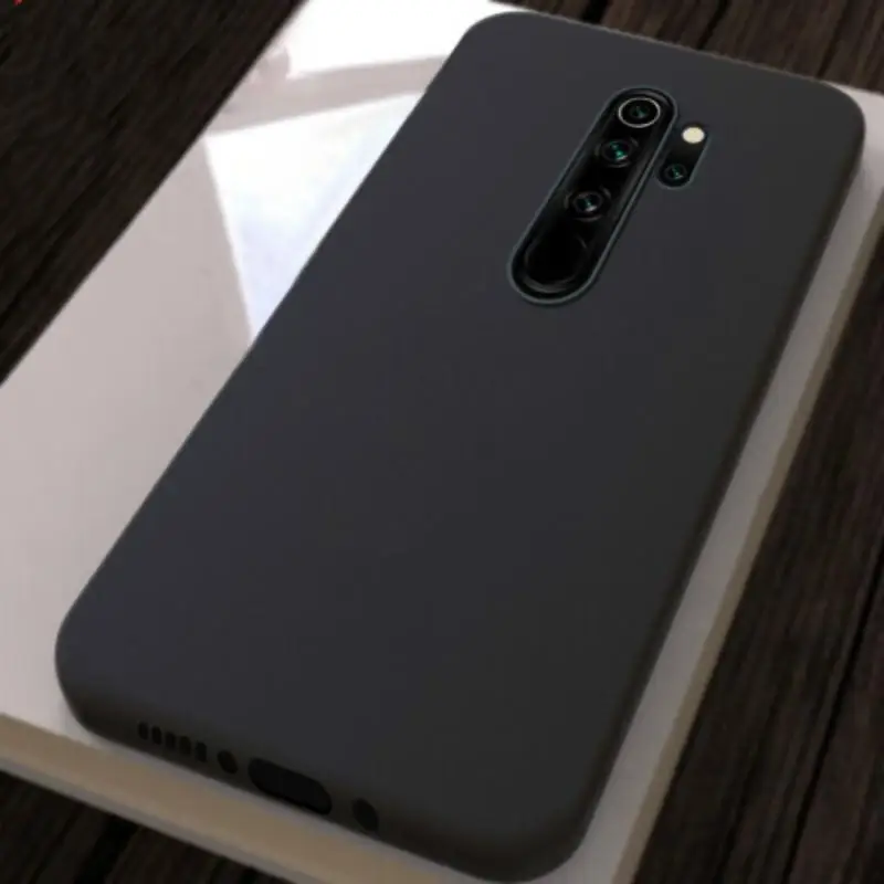 Простой Черный Простой чехол для Xiaomi mi 9 Pro, силиконовый матовый чехол из ТПУ для Red mi Note 8 Pro 8 8A 7 6 5 K20 9T CC9 CC9E