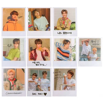 

10Pcs/Set KPOP NCT Dream Photo Card Poster Lomo Cards Self Made Paper Photocard Fans Gift Collection