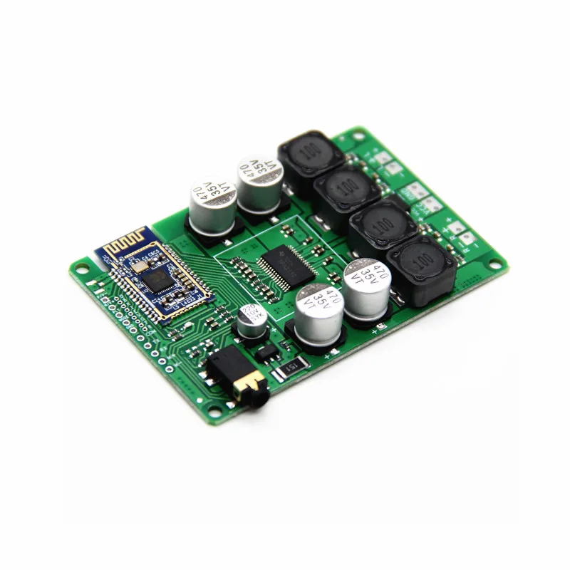 Плата усилителя мощности Bluetooth 5 0 2x3 Вт/20 Вт поддержка аудиовхода AUX