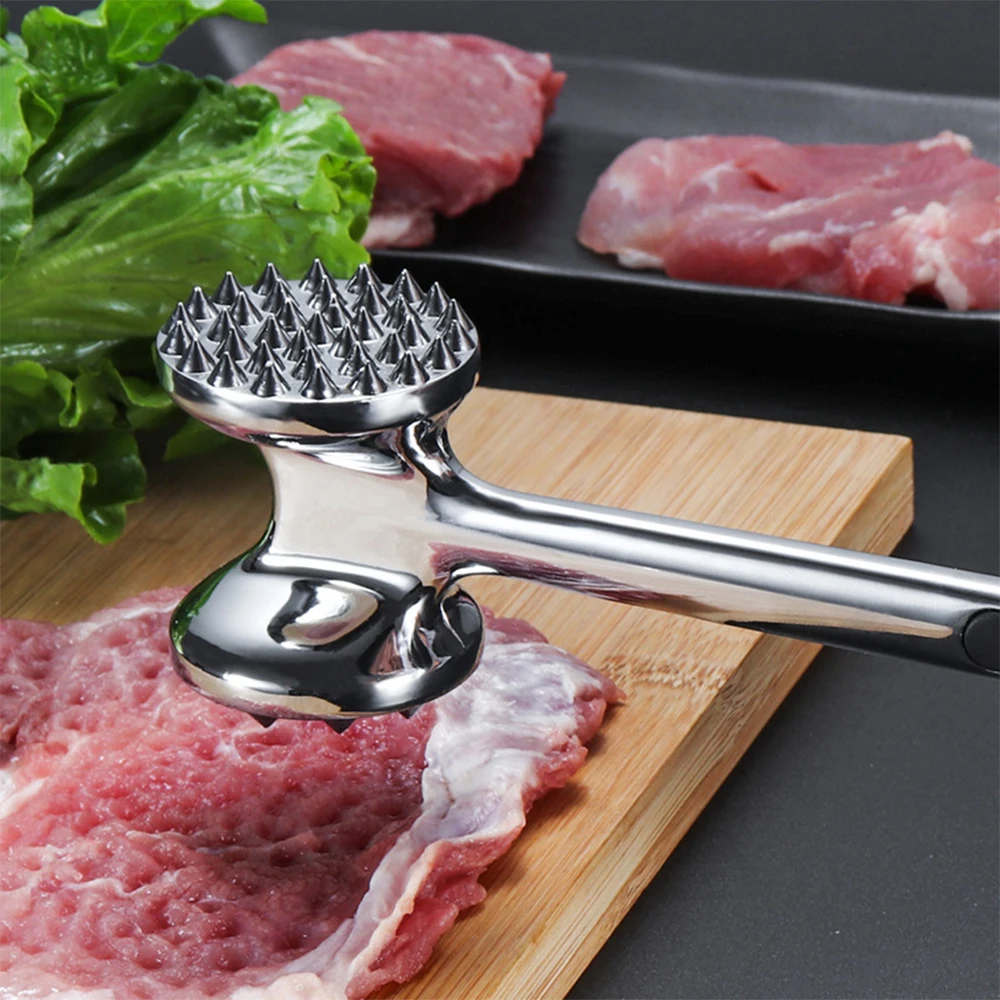 1pc Meat Tenderizer Tool Meat Tenderizer Hammer Meat Tenderizer Machine  Stainless Steel Needle Sharp Kitchen Cooking Tool For Tenderizing Steak  Beef B