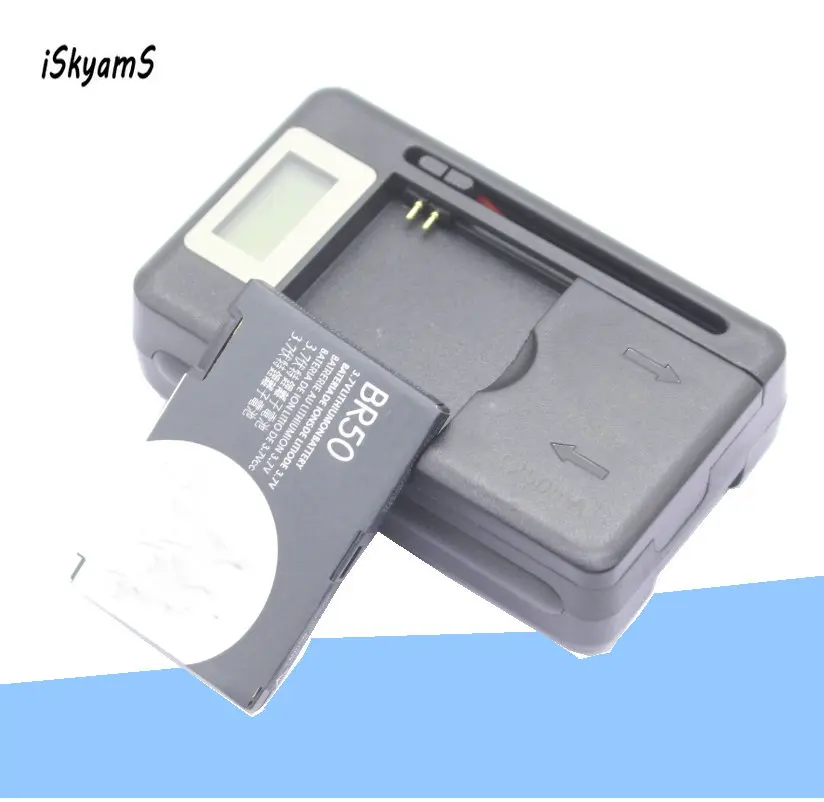 ISkyamS 1x710 мАч BR50 аккумулятор + зарядное устройство для Motorola RAZR V3 V3c V3E V3m V3T V3Z V3i V3IM PEBL U6