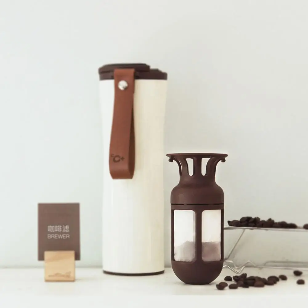 Оригинальная кружка для путешествий Xiaomi KKF Moka Smart coffee Tumbler 430 мл портативная