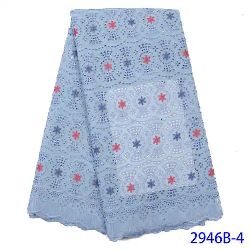 High Quality Sequence Lace Fabric African Lace Fabric French Lace Fabrics for Party Dress YA2946B-4 - Цвет: Picture 4
