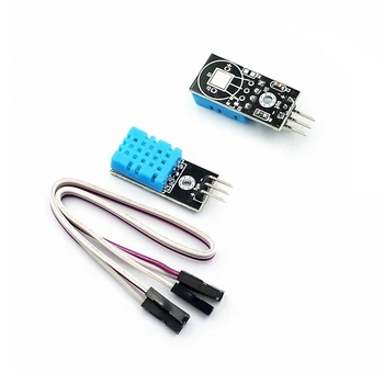 

Digital Temperature And Relative Humidity Sensor DHT11 Module With Cable For Arduino Diy Kit Smart Home Tools