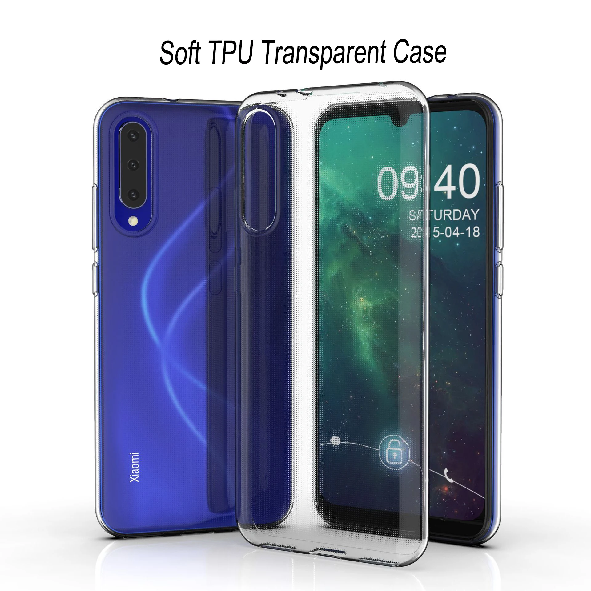 Для A90 samsung A50 A51 A10 A20 A30 A40 A60 чехол из мягкого ТПУ с Galaxy A70 A80 A10e A20e M10 M20 M30 Прозрачный