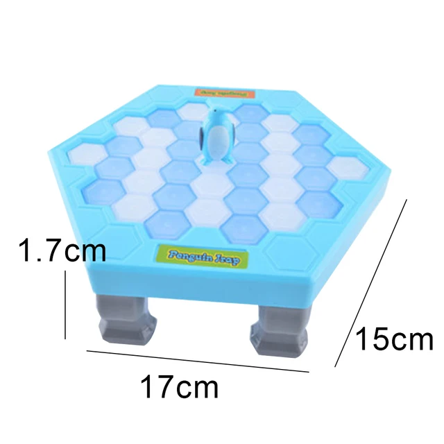 🔥 Mini Kids Save Penguin Ice Block Breaker Trap Toys Funny Parent Children Kids Table Game Kids Adult Toy Stress Reliever Decor 6
