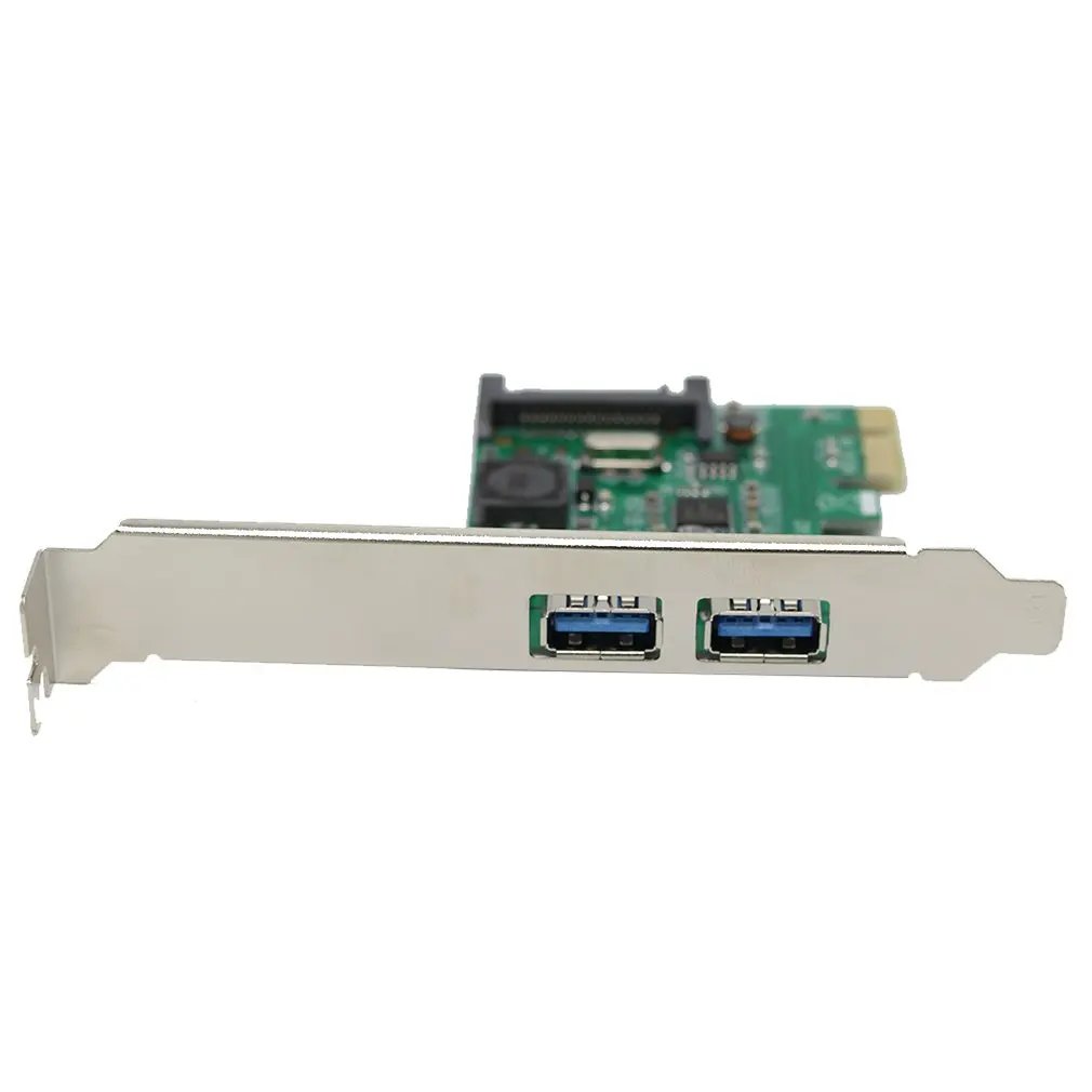 1 шт. Ssu натуральная настольный компьютер Usb3.0 Плата расширения Pci-E к Usb3.0 расширения 2 задними камерами-Порты и разъёмы чип Nec