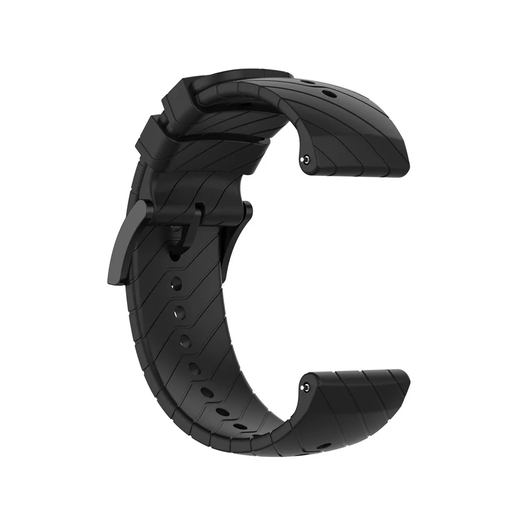 CARPRIE силиконовый сменный спортивный ремешок для наручных часов Suunto 9 Аксессуары для умных часов модный ремешок для наручных часов 24 мм