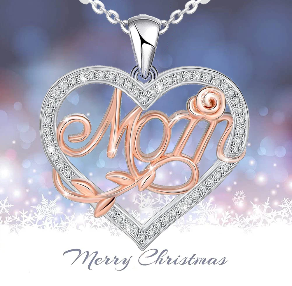 Rose Gold Cubic Zirconia Pendant 
