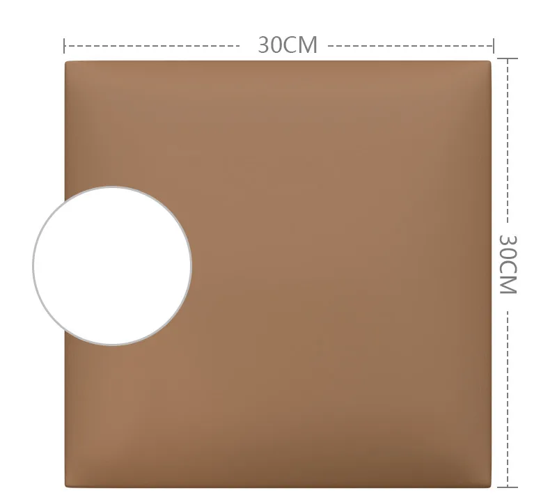 30cmx30cmx2pcs Изголовье мягкая Наклейка на мешок фон татами стена вокруг кровати Вай детская Краш мягкая сумка спальня Задняя Пена Наклейка на стену - Цвет: 30cmx30cmx2pcs