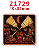 21729 30 шт мультфильм персонаж плоское украшение из смолы PR 21461 - Цвет: 21729