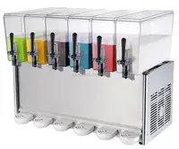 BAYSJ12X6 Juice Dispenser Cold Drink dispenser for juice coffee soft drinks in hotel restaurant  bar  convenience store 1