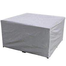 LBER чехол для садовой мебели, водонепроницаемый, пылезащитный, снежный и устойчивый к ультрафиолетовому излучению квадратный Чехол для мебели для патио с кулиской для Outdo