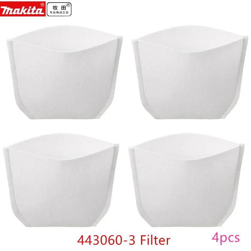 3 x NEW Makita 443060-3 Cloth Vacuum Filter for BCL180 and LC01Z 