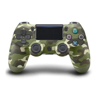 Bluetooth беспроводной/проводной джойстик для PS4 PS3 DualShock4 контроллер подходит для консоли mando для Playstation геймпад джойстик - Цвет: Wireless army green
