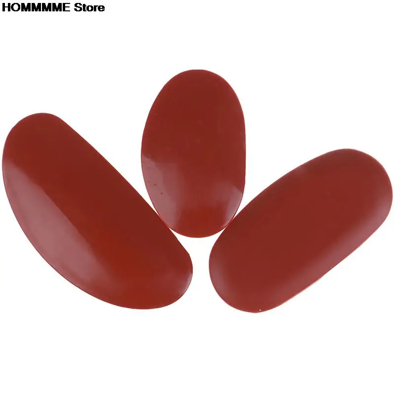 3Pcs/set Very Soft Hand-made Sculpture Ceramic Clay Artist Auxiliary Art Special Tools Red Pottery and Clay Artist, Red