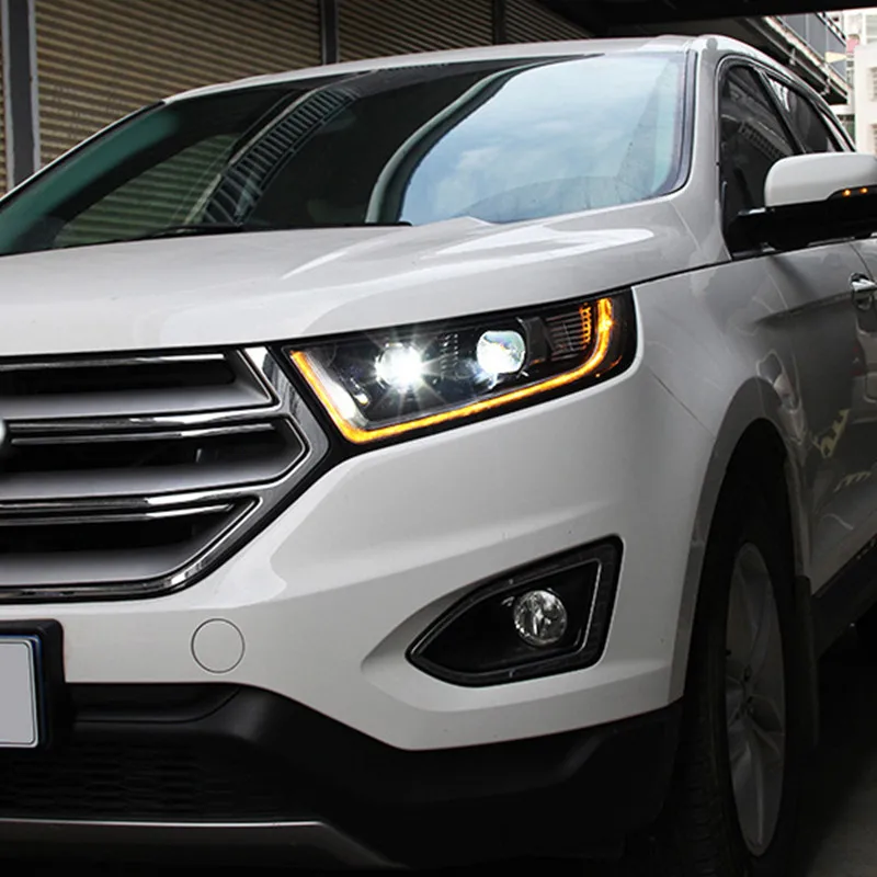 Автомобильная фара для Ford EDGE фары- Биксеноновые линзы двойной луч HID