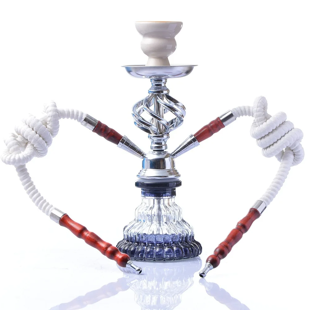 

Portable Travel Hookah Small Shisha Pipe Set Nargile Chicha with Narguile Hose Bowl Tongs Charcoal Tray Shisha Accessories