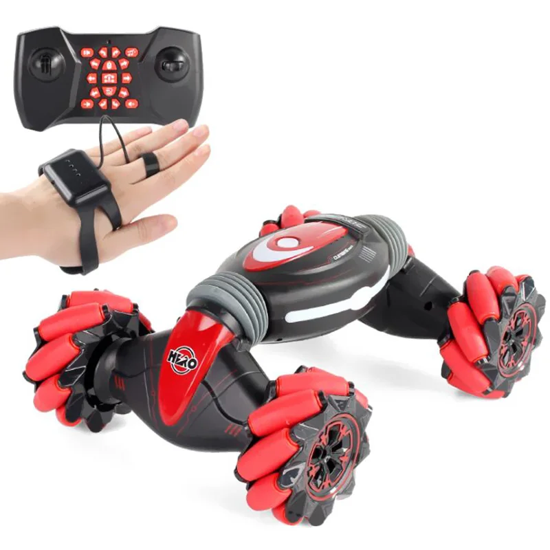 

RQ2071 Twisting Off-Road RC Car 2.4G Gesture Remote Control Stunt Dancing Light Music Drift Driving RC Racing Car Toy Kids Gift