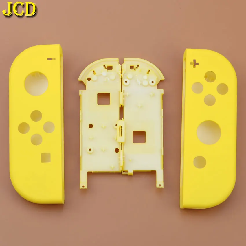 JCD 1 шт., 23 Цвета, сменный Корпус для переключателя, Joy-Con, чехол для NS JoyCon, чехол для переключателя, Joy Con, чехол для контроллера - Цвет: F Yellow